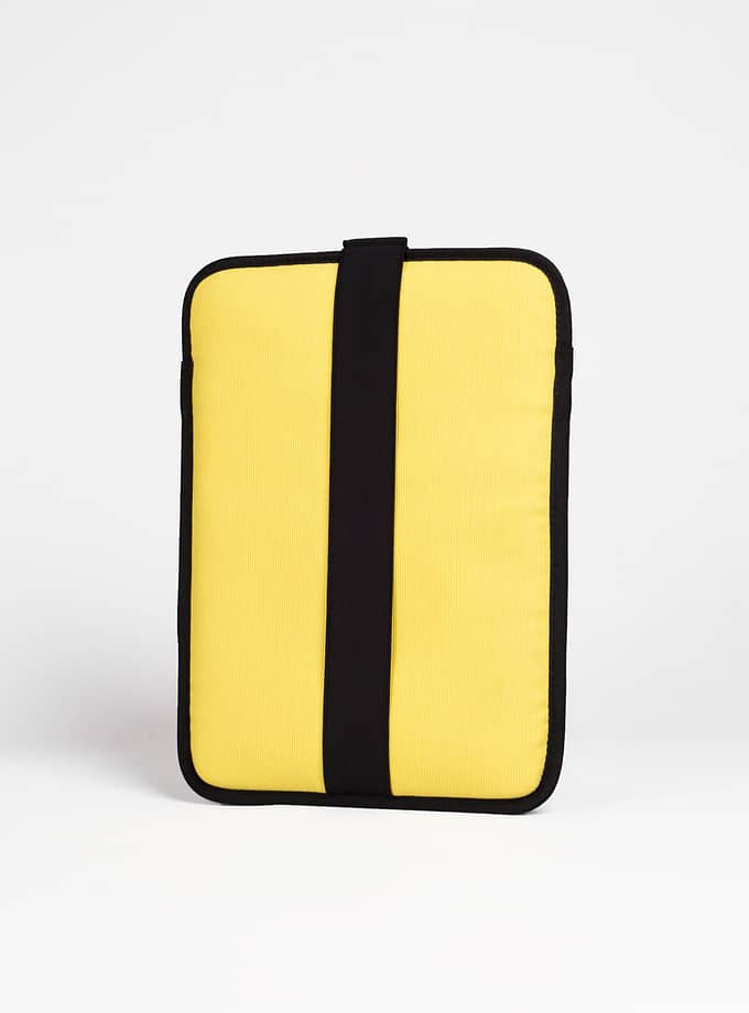 13 inch laptop sleeve yellow made in portugal