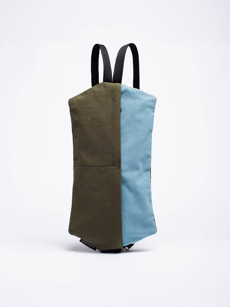 birdwalk backpack handbag green blue cotton01